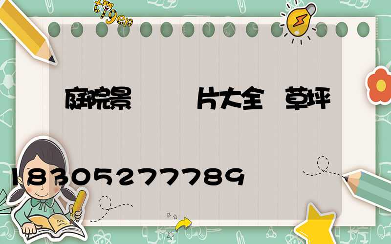 庭院景觀燈圖片大全 草坪燈